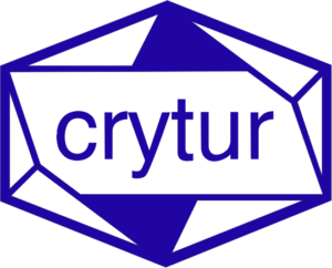 logo crytur CMYK pantone blue